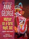 Imagen de portada para Murder on a Girl's Night Out